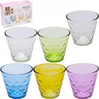 Стакан стекло цветной 200мл, 106428