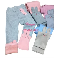 Детские лосины на меху для девочек от 3 до 6, 2023