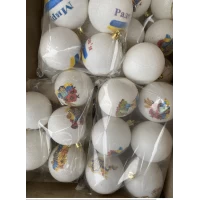 Новогодний шар в блестках "Патриотичный" Ø80мм