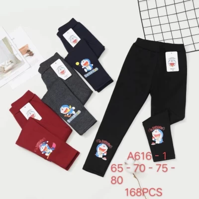 Детские лосины на меху, ростовка 4-12 лет, 93534