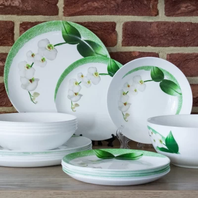 Сервиз Luminarc WHITE ORCHID /19пр. Сервиз Luminarc WHITE ORCHID /19пр.