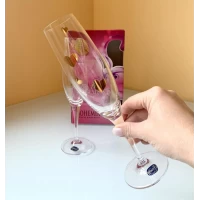 Набор бокалов для шампанского Bohemia Eva 2Х220мл свадьба