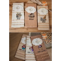 Полотенца кухонные вафельные 40*60см