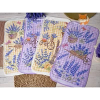 Полотенца кухонные микрофибра, "Париж" 25*50см, 142831