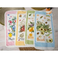 Полотенца кухонные микрофибра, 25см*50см, 142827