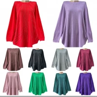 Свитер Кашемир. Машинная вязка. Размер 52-58, 25203