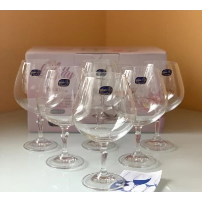 Набор бокалов для коньяка Bohemia Lilly  6*400 мл 