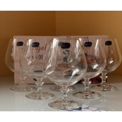 Набор Bohemia ANGELA 6Х400мл коньяк