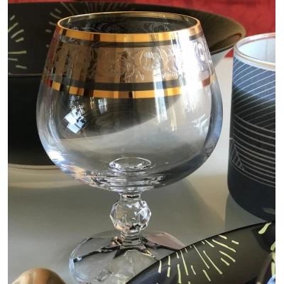 Набор Bohemia CLAUDIA 6Х250мл коньяк