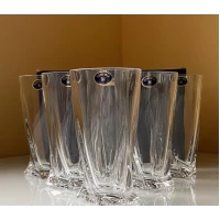 Набор стаканов высоких Bohemia Quadro 6Х350мл 