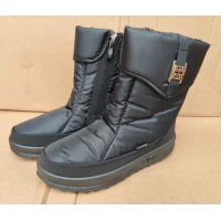 Дутики женские 702/2 черные, р-р 37-42