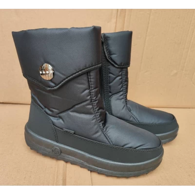 Дутики женские 702/3 черные, р-р 37-42