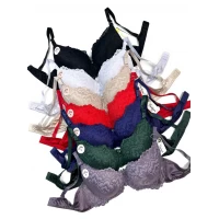 Ажурный бюстгальтер на поролоне 6215 D