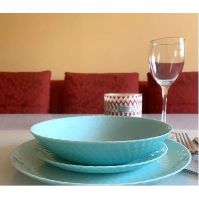 Сервиз Luminarc PAMPILLE LIGHT TURQUOISE /18 пр.тех упаковка Сервиз Luminarc PAMPILLE LIGHT TURQUOISE /18 пр.тех упаковка