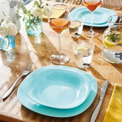 Тарелка Luminarc CARINE Turquoise /210мм суповая