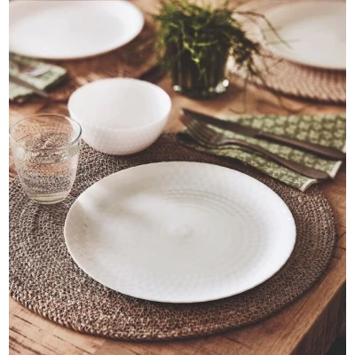 Тарелка Luminarc PAMPILLE WHITE /25см обеденная