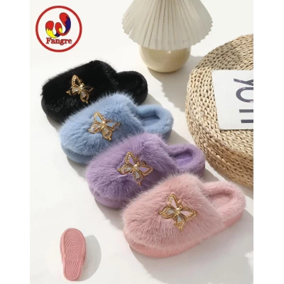 Тапочки женские мех. Размеры - 36-41 (на пене)