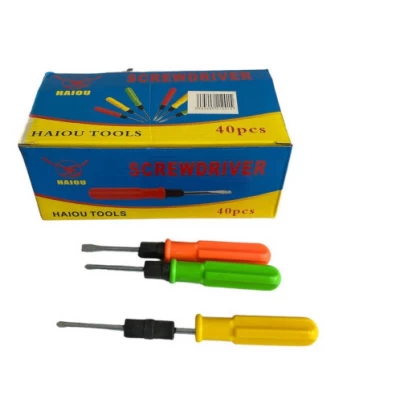 Отвёртка 2стор с магн разм. 3" с пласт руч. 14,5см, 18969 Отвёртка 2стор с магн разм. 3" с пласт руч. 14,5см, 18969