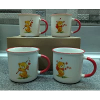 Керамическая чашка (350мл) Мишка Тедди на прогулке