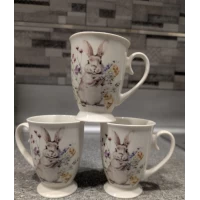 Фарфоровая чашка (320мл) Весенние истории