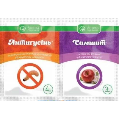 Антигусень 4мл+Самшит 3мл