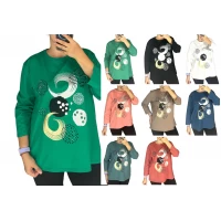 Джемпер ХБ трикотаж, рукав 7/8 (27087) Размер 52 54 56