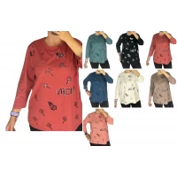 Джемпер ХБ трикотаж, рукав 7/8 (27086) Размер 52 54 56