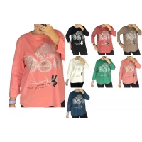 Джемпер ХБ трикотаж, рукав 7/8 (27083) Размер 52 54 56