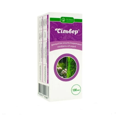 Сильвер 100мл, для защиты хвойных и декоративных растений от болезней