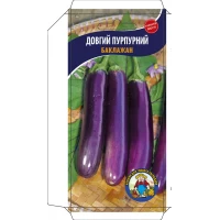 Баклажан Длинный пурпурный 0,3г, Среднеранний