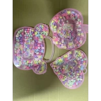 Набор бисера, бусины, браслет, нити, в контейнере Набор бисера, бусины, браслет, нити, в контейнере