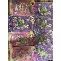 Набор бисера, бусины, браслет, нити, на листе