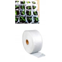 Полиэтиленовый рукав для рассады 15см х 500м 40 мкм (белый) пакеты для рассады