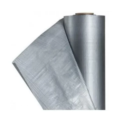 Пароизоляция 1.5м х 50м (55г/м2). Паробарьер серого цвета Пароизоляция 1.5м х 50м (55г/м2). Паробарьер серого цвета