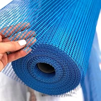 Сетка фасадная  1х50м, 145г/м2 (5х5мм) "Works" - строительная, штукатурная, стекловолокно