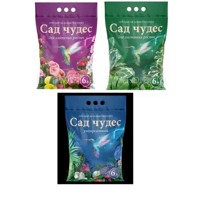 Субстрат Сад Чудес з біогумусом 6 л