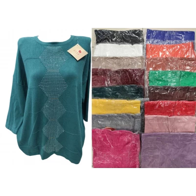 Свитер Тонкий кашемир. Размер 50-54, Рукав 3/4