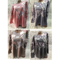 Свитер Кашемир  Машинная вязка  Размер 48-54, 25217