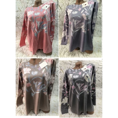 Свитер Кашемир  Машинная вязка  Размер 48-54, 25217