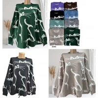 Свитер Кашемир тонкий. Машинная вязка, Размер 46-52, 25402