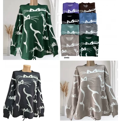 Свитер Кашемир тонкий. Машинная вязка, Размер 46-52, 25402