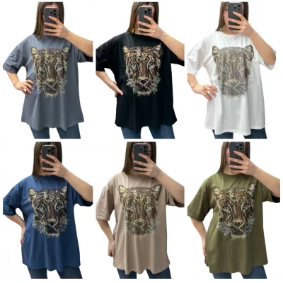 Футболка 25101 (оверсайз) Розмір- S, M, L 46-52,52-56,56-60 Якість- 95% котон