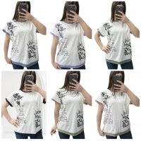 Футболка c 3d принтом 25017, 48-56, 95%котон