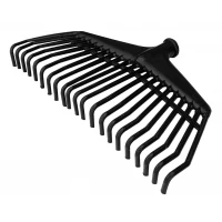 Грабли веерные пластиковые малые без ручки (40*20 см)