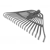 Грабли веерные пластиковые средние без ручки (48*27 см)