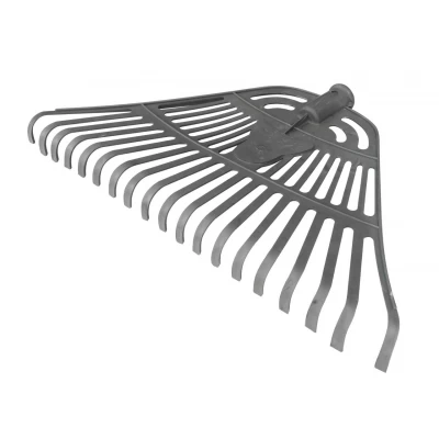 Грабли веерные пластиковые средние без ручки (48*27 см)