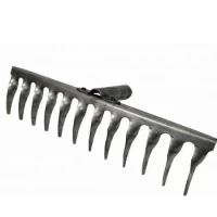 Грабли витые из нержавеющей стали на 12 зубьев