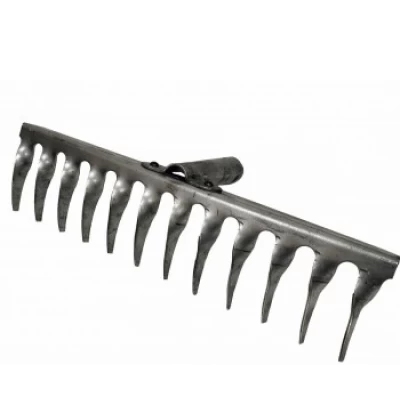 Грабли витые из нержавеющей стали на 12 зубьев