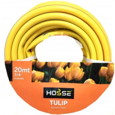 Шланг для полива Tulip желтый 3/4" бухта 20м