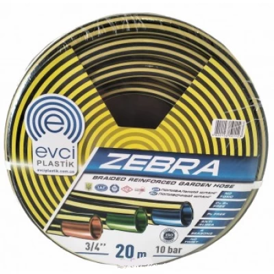 Шланг EVCI PLASTIK Зебра 1дюйм бухта 30м